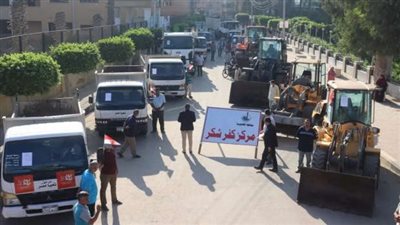 انطلاق الموجة 24 لإزالة التعديات على أملاك الدولة بالقليوبية