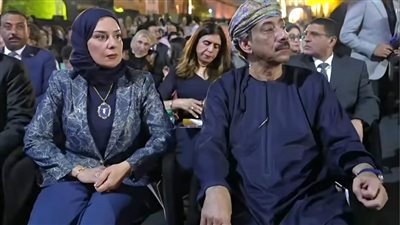  تكريم الموسيقار العماني خالد بن حمد البوسعيدى بحضور السفير الرحبي في احتفال مهرجان الموسيقي العربية