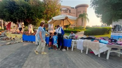 معرض للحرف اليدوية والصناعات التراثية الفيومية بنادي هليوبوليس بالقاهرة