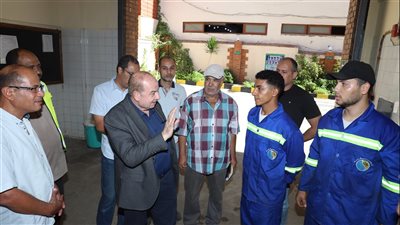  رئيس مياه الإسكندرية يتابع المشروعات استعدادًا لموسم الشتاء