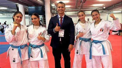 مصر تحصد برونزية الكاتا جماعي ببطولة العالم للكاراتية بإيطاليا