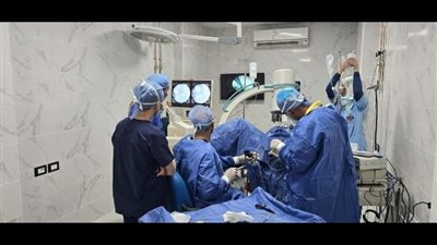 صحة الشرقية: تفتيت واستخراج حصوة بالحالب 8 سم بمستشفى كفر صقر 