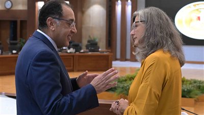 مدبولى يلتقي المديرة التنفيذية لبرنامج الأمم المتحدة للمستوطنات البشرية