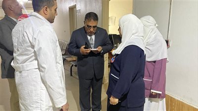 محافظ الدقهلية يتفقد المستشفي العام ومنافذ بيع الخضراوات بمدينة دكرنس