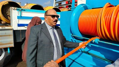 استعدادًا لفصل الشتاء.. مياه القناة تتابع اصطفاف معدات الطوارئ