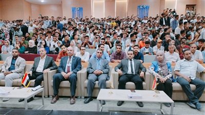 جامعة أسيوط الجديدة التكنولوجية تنظم حفل استقبال للطلاب الجدد والقدامي