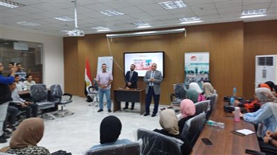  رئيس جامعة طنطا يتفقد فعاليات البرنامج التدريبي 