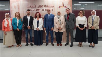 رئيس جامعة عين شمس يستقبل ملحق التعاون التعليمي بسفارة فرنسا 