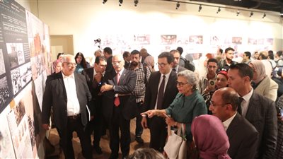 اليوم العالمي للعمارة.. وزير الثقافة يفتتح معرض 
