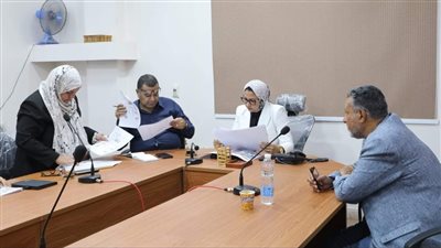 نائب محافظ الوادي الجديد تتابع إجراءات مشروع ميكنة صندوق استصلاح الأراضي