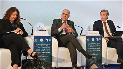 وزير الري:  تعظيم العائد من وحدة المياه عبر انتاج غذاء اكثر وري اقل