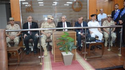 محافظ الغربية يشهد تجربه افتراضية للأزمات وكيفية التعامل معها