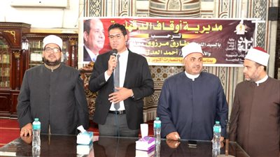  نائب محافظ الدقهلية يشارك احتفالية اوقاف الدقهلية بذكرى إنتصارات اكتوبر المجيدة 