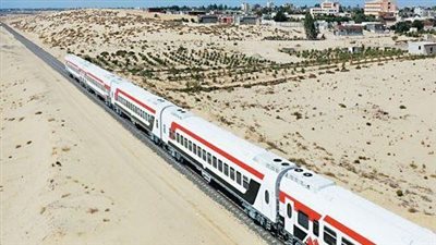 تفاصيل عودة تشغيل خط سكة حديد الفردان- بئر العبد في أرض الفيروز 