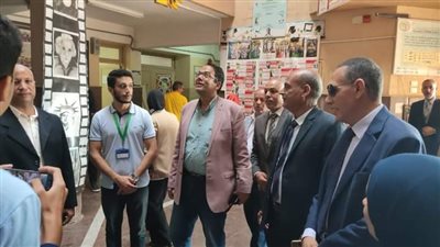 وكيل تعليم الغربيةيتابع مدرسة المتفوقين للعلوم والتكنولوجيا بطنطا