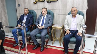 محافظ المنوفية يناقش مستجدات موقف ملفات التصالح