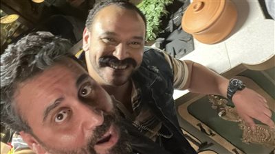 محمد يوسف من كواليس مسلسل مطعم الحبايب 