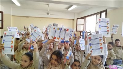 مياه الفيوم تطلق حملة غسيل الأسنان بمدارس الفيوم