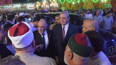 محافظ الغربية يشهد احتفال الطرق الصوفية بمولد السيد البدوي