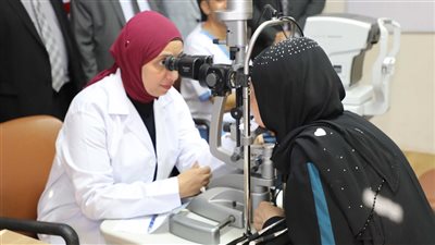 قافلة طبية مجانية لأمراض العيون بالمنيا 