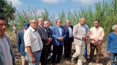 رئيسا البحوث الزراعية والخدمات والمتابعة يتفقدان محطة بحوث الجميزة 