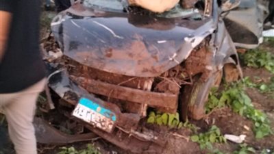 ننشر أسماء المصابين والمتوفين بحادث اصطدام سيارة ملاكي 