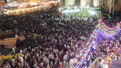  مئات الآلاف بالليلة الختامية لمولد السيد البدوي| صور