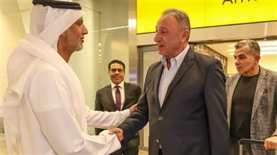 استقبال حافل لبعثة الأهلي بالإمارات قبل السوبر المصري