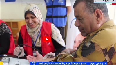مجدي بدران: حملة 100 يوم صحة هدفها تحرير الجسد من الأمراض (فيديو)