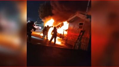 سيدة تُشعل النار في بيت حبيبها السابق بسبب دورة مياه !