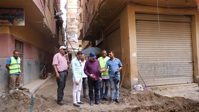 رئيس شركة الصرف الصحي بالإسكندرية يتفقد استعدادات استقبال الشتاء بمنطقة طوسون