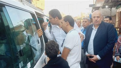 نائب محافظ الدقهلية علي المواقف العمومية بميت غمر وأجا