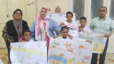 مسابقة فنية بمناسبة انتصارات أكتوبر بنادي جرجا الرياضي