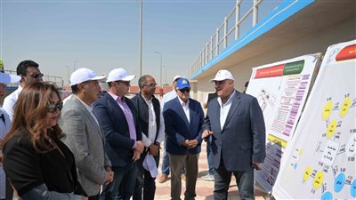 مدبولي يتفقد التشغيل التجريبي لمحطة معالجة صرف قرية برطباط غرب مغاغة