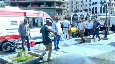 محافظ الغربية يتابع أعمال النظافة ورفع الإشغالات