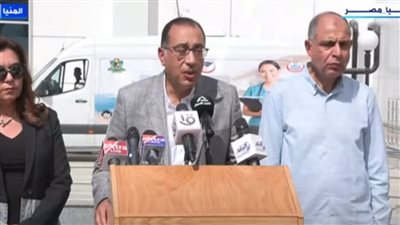 مدبولي: تطوير ما يقرب من 60 محطة صرف صحي في الصعيد (فيديو)