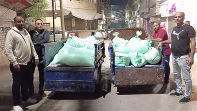 ضبط 4 آلاف و600 كيلو دقيق قبل تهريبه بالفيوم 