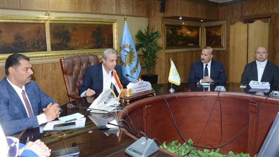 محافظ الغربية يترأس الاجتماع الدوري لرؤساء المراكز والمدن