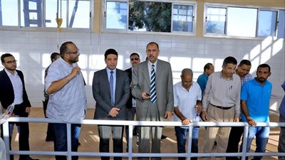 بدء الشغيل التجريبي لمحطة رفع صرف صحى 3 بمدينة المنشاة بسوهاج