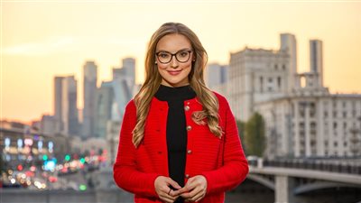 آنا كتشينكو في البيت الروسي للاحتفال باطلاق «جسور مصر» ومشاركة مصر في «البريكس»