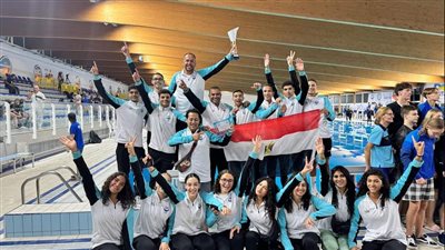 فريق منطقة الإسماعيلية للغوص والإنقاذ يتوج بذهبية بطولة العالم في إيطاليا