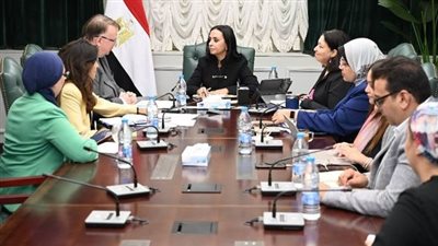 وزيرة التضامن تلتقي مدير مكتب منظمة العمل الدولية بالقاهرة