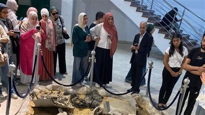 جامعة حلوان تنظم رحلة علمية لمتحف القوات الجوية 