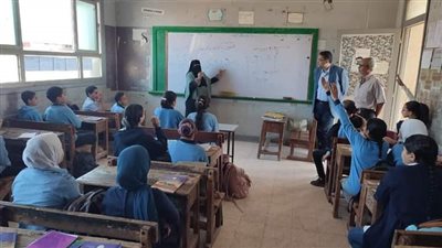 وكيل تعليم الغربية يتابع سير الدراسة بمدارس كفر الزيات 