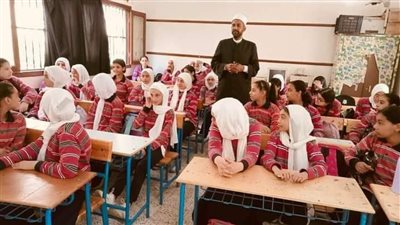 قوافل دعوية للازهر الشريف تواصل نشاطها بمدارس الإسماعيلية 