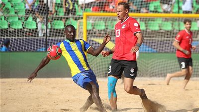 منتخب الشاطئية يصعد إلى نصف نهائي كأس الأمم الإفريقية