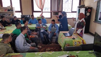 ندوة تثقيفية فى مدرسة الامل للصم وضعاف السمع فى دمو بالفيوم 