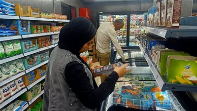  حملات تموينية علي أسواق الحامول وقلين بكفر الشيخ 
