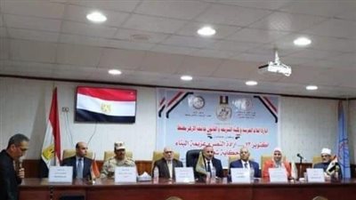 أكتوبر إرادة النصر وعزيمة البناء ندوة إعلامية بشريعة طنطا 