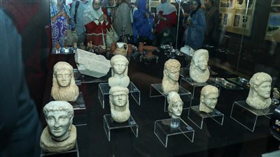 الآثار تفتتح معرض القطع الاثرية بالاسكندرية 